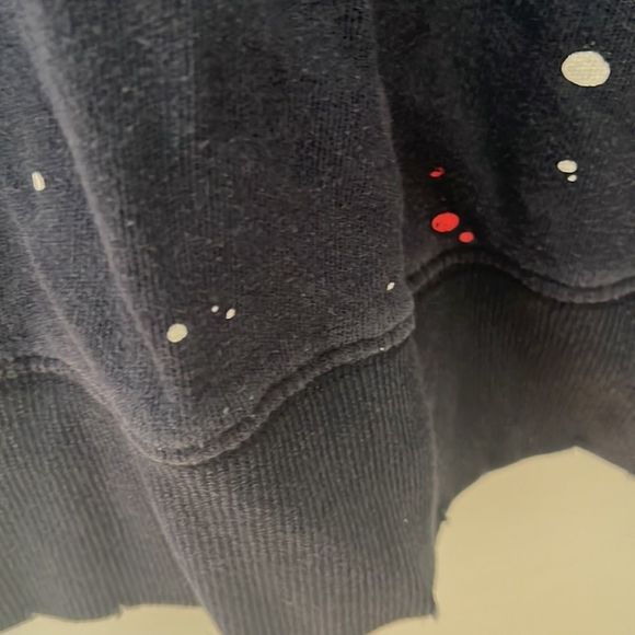 Distressed paint splat sweatshirt - Picture 6 of 6